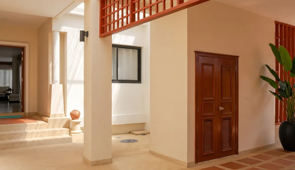 Entrance to the Laguna Village 5-bedroom townhome